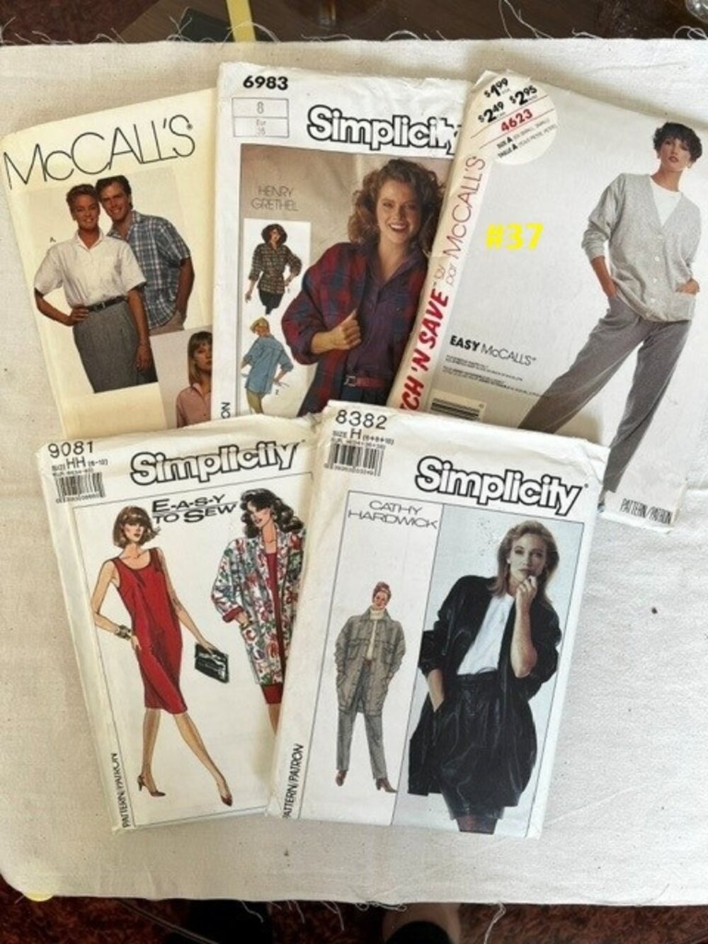 Vintage 80's-90's Sewing Pattern Bundles.